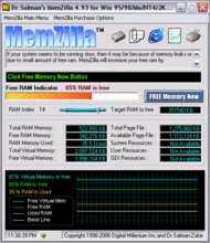 MemZilla screenshot